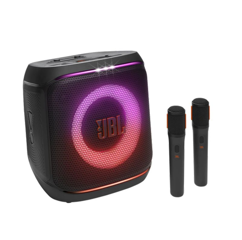 Parlante JBL PartyBox Encore 2 Negro + 2 Micrófonos Parlante JBL PartyBox Encore 2 Negro + 2 Micrófonos
